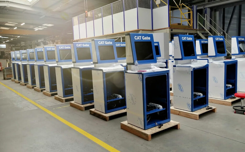 Borne CAT Gate, une borne pour faciliter la prise en charge logistique des véhicules